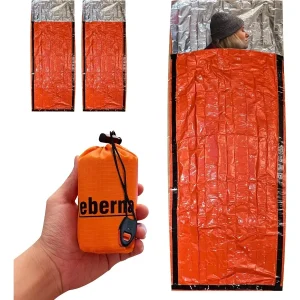 2-Pack Emergency Sleeping Bags